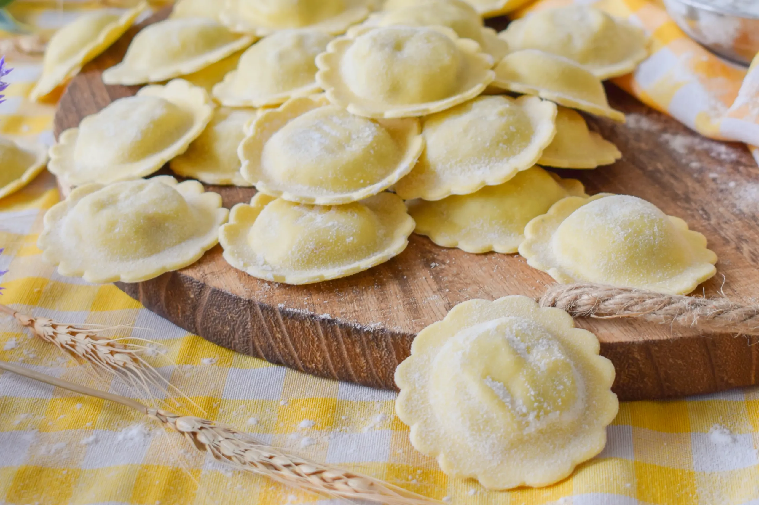 Margheritas gefüllt mit Feigen und Prosciutto Pasta DaSempre