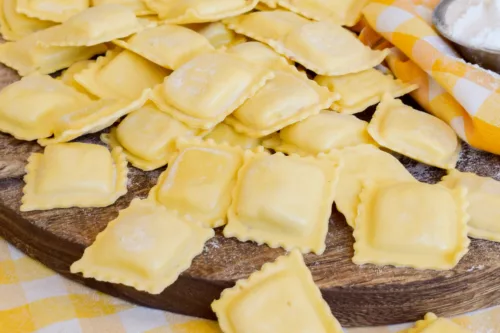 Ravioli ripieni di Prosciutto Cotto e Scamorza Affumicata Pasta DaSempre