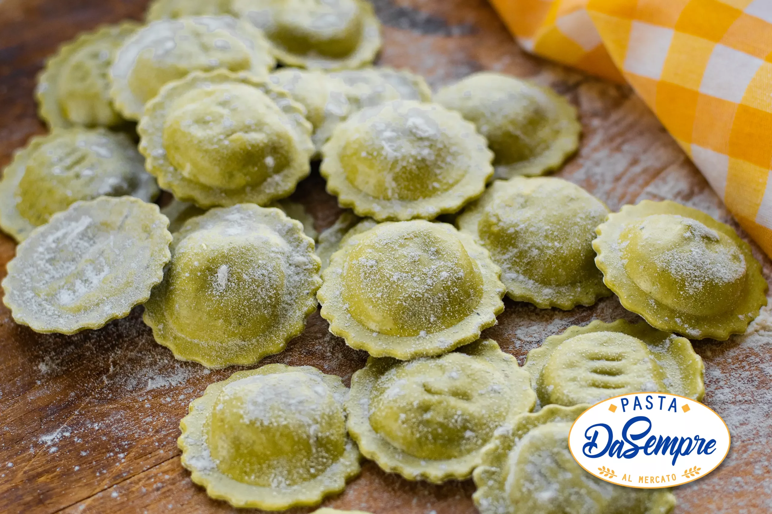 Ravioli Porri e Salsiccia al grano saraceno pasta DaSempre