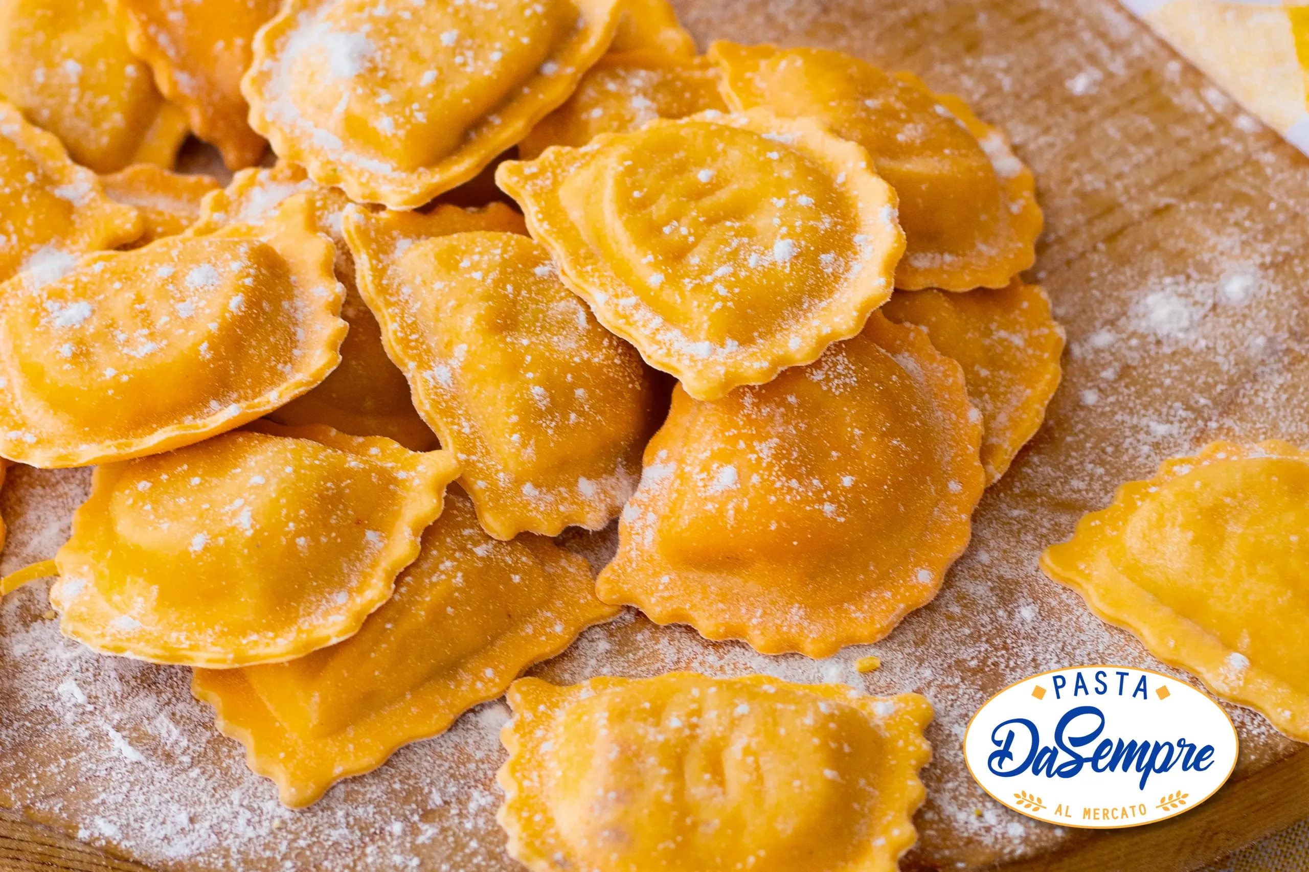 Ravioli Porri e Salsiccia al grano saraceno pasta DaSempre