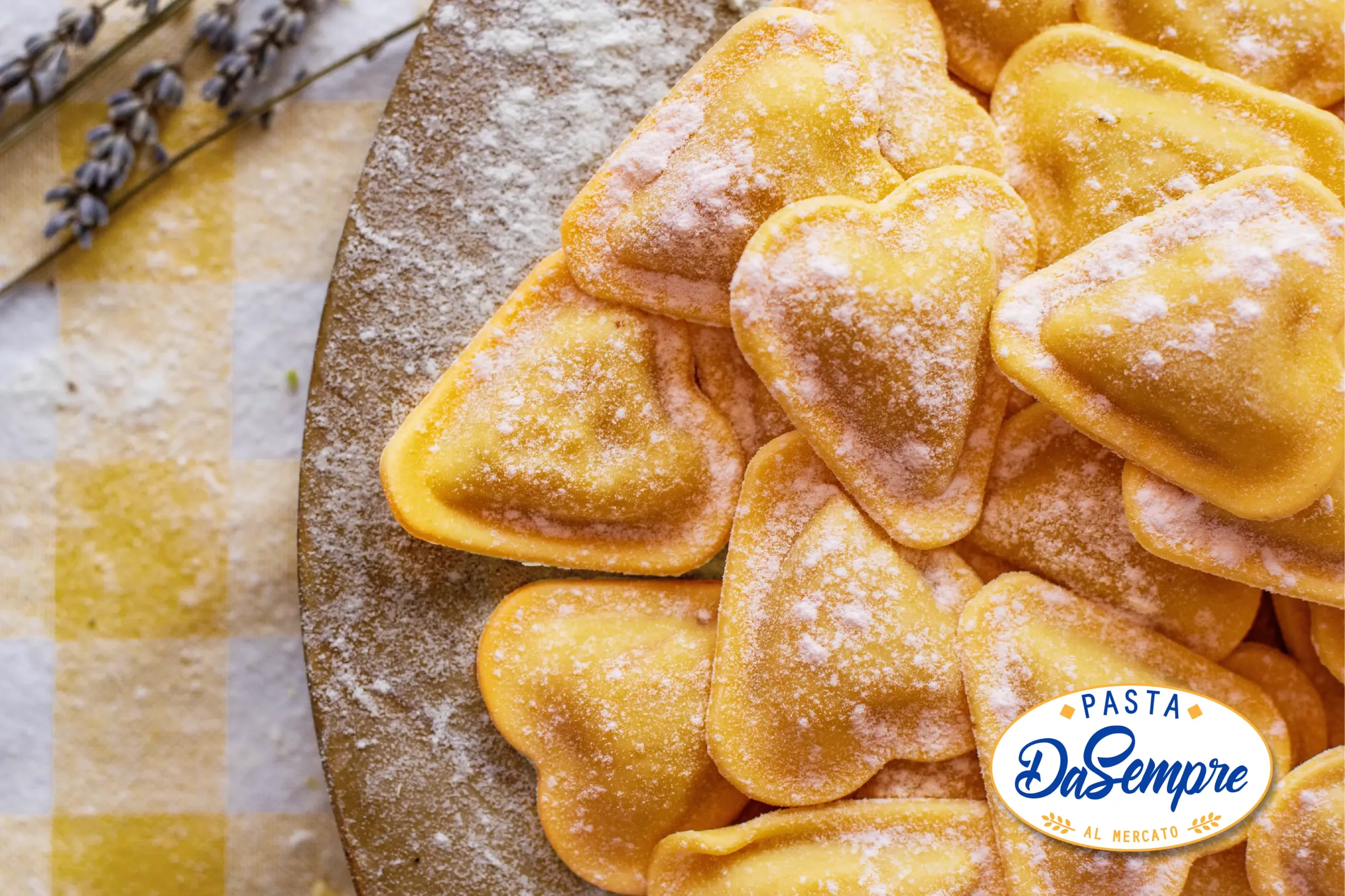 Ravioli Porri e Salsiccia al grano saraceno pasta DaSempre